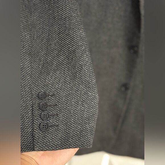 Pal Zileri Loro Piana Cashmere Blazer Men’s 42R Gray Sport Coat Italy - Picture 7 of 13